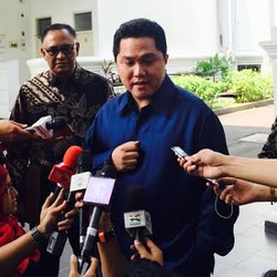 Erick Thohir Bertemu Jokowi di Istana, Bahas Piala Presiden