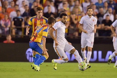 Salah Cetak Gol, Roma Kalahkan Valencia 3-1