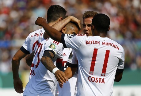 Bayern Lewati Babak Pertama