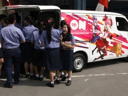 Mobil re:ON, Cara Baru Memperkenalkan Komik ke Pelajar
