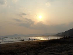 Sunset Cantik di Pelabuhan Ratu