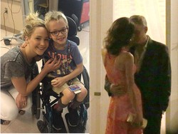 Jennifer Lawrence Hibur Anak-anak di RS, George Clooney Peluk Mesra Sang Istri