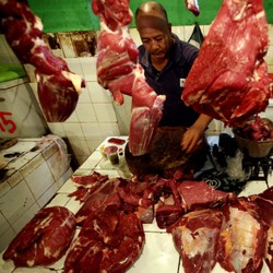 Harga Daging Sapi di Yogya Normal, Pedagang Tidak Mogok Jualan