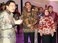 Presiden Jokowi Buka HUT Pasar Modal Indonesia