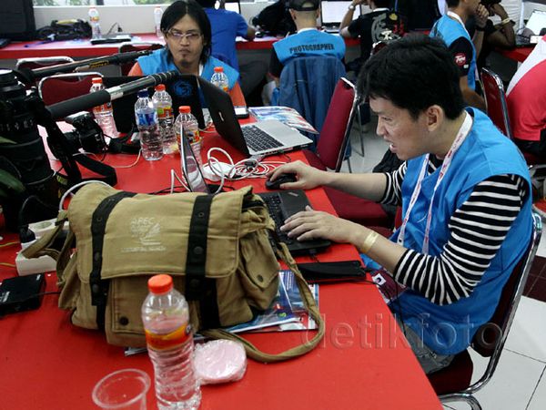 Begini Suasana di Balik Peliputan Kejuaraan Dunia Bulutangkis