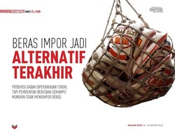 Beras Impor jadi Alternatif Terakhir