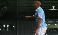 Kemenangan besar ini mengantarkan City ke puncak klasemen sementara. Tim besutan Manuel Pellegrini itu punya tiga poin, sama seperti enam tim lainnya. Namun, mereka unggul selisih gol. Sementara itu, West Brom terpuruk di posisi terbawah. Reuters/Jason Cairnduff Livepic.