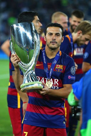 Pedro Dedikasikan Kemenangan Barca untuk Neymar