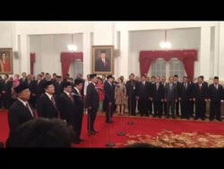 Presiden Jokowi Lantik 6 Menteri Baru