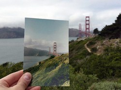 Keren! Traveler Ini Memotret Ulang Destinasi di Foto Milik Kakeknya