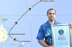 Keliling Dunia, Traveler Ini Rayakan Ultah Selama 46 Jam