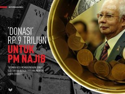 Donasi Rp 9 Triliun untuk PM Najib