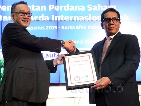 Bank Harda Internasional Melantai di Bursa