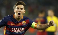 Pada laga tersebut, Barca sempat unggul 4-1 di awal-awal babak kedua. REUTERS/David Mdzinarishvili.