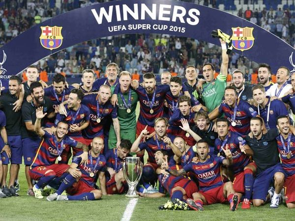 Barcelona Juara Piala Super Eropa 2015