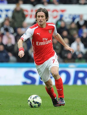 Jalani Operasi Lutut, Rosicky Menepi Dua Bulan