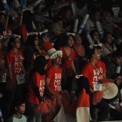 Hingga Babak Kedua Usai, Istora Belum Berisik