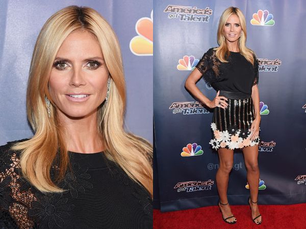 Heidi Klum Berbunga-bunga