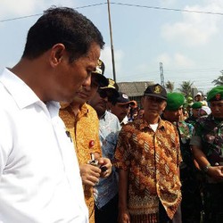 Blusukan Tiada Henti, Mentan Keliling Kalimantan Hingga Banten Cek Kekeringan