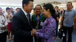 Tengok Kereta Cepat China di Sency, Ini Kesan Rini Soemarno