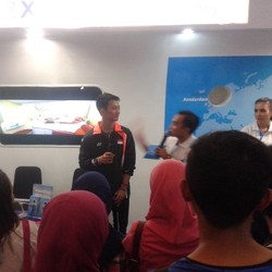 Serunya Meet and Greet dengan Pebulutangkis Idola di Istora