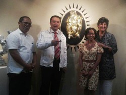 15 Patung Terjual di Pameran Seni Pencak Silat Jakarta