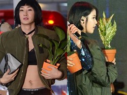 IU dan Eunhyuk SuJu Kompak Cosplay Karakter Mathilda, Jodoh?