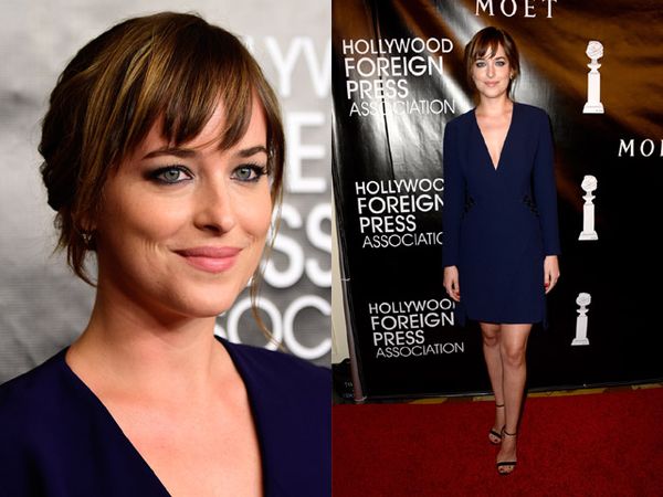 Gaya Simpel nan Elegan ala Dakota Johnson