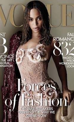 Beyonce Tampil Seksi di Cover Vogue Terbaru