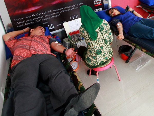 Donor Darah Semarakkan HUT RI