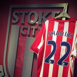 Shaqiri Sudah Ukir Rekor Penjualan Kaus di Stoke, Kini Ingin Unjuk Aksi di Lapangan