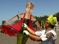 Festival Layang-layang di Pantai Boom Banyuwangi