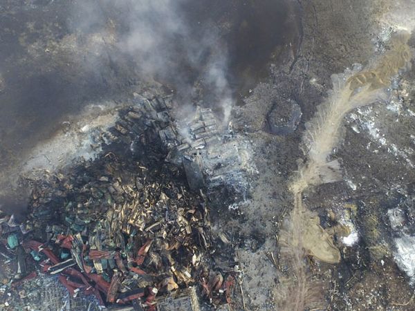 Dampak Ledakan Gudang Bahan Kimia di Tianjin
