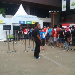 Panas-panasan Demi Nonton Tontowi/Liliyana di Senayan