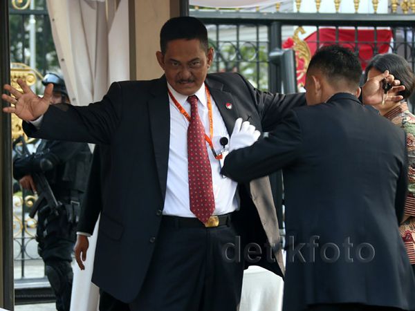 Upacara HUT ke-70 RI di Istana Dijaga Ketat
