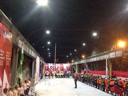 Merah Putih Berkibar di Tambang Emas Bawah Tanah Terbesar Dunia