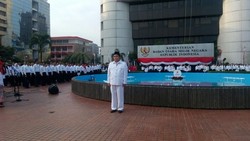 Dirut PGN Pimpin Upacara di Kementerian BUMN