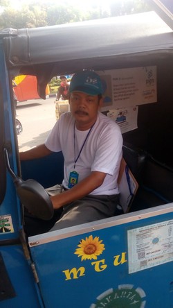 Jadi Sopir Bajaj Gas, Suardi Bisa Sekolahkan Anak Hingga Kuliah