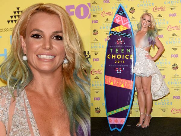 Britney Spears Raih Style Icon di Teen Choice Awards 2015