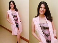 Pakai Hot Pants, Pica Priscilla Pamer Kaki Mulus
