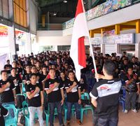 900 Bikers Honda Rayakan HUT ke-70 RI
