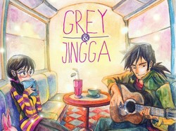 Komik Romantis Khas Indonesia Grey&Jingga Segera Terbit di Jepang