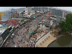 Kampung Pulo Rata dengan Tanah, Ini Videonya dari Udara