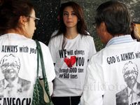 Dukung OC Kaligis, Velove Vexia Pakai Kaus #SaveOCK