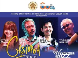 Casiopea 3rd dan Krakatau Reunion Siap Tampil di Economics Jazz Jilid ke-21