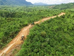 Jarak Terdekat Jalan Perbatasan Kalimantan dengan Malaysia 3,8 Km