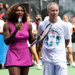John McEnroe Buka Kans Berduel Tenis Lawan Serena Williams