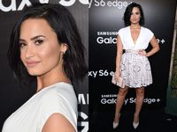 Demi Lovato Cantik Tampil Feminin