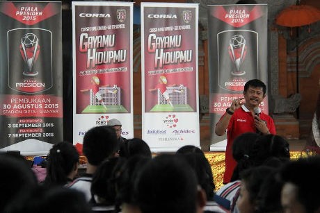 Keliling Sekolah, Bali United Gelar Program Sosial ke Anak Muda