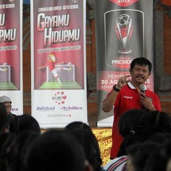 Keliling Sekolah, Bali United Gelar Program Sosial ke Anak Muda